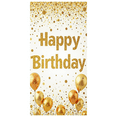 thumbnail image 1 of Glitter Design Banner Gold Balloons Birthday Decoration Stars Confetti for Birthday Party Celebration Indoor Decoration Photo Shoot, 1 of 9
