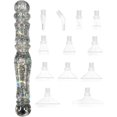 thumbnail image 1 of Glitter Diamond Art Painting Pens with 12 Tips, Mosaic Art Pen Kit, Comfort Grip for Beads Crafts, gift for crafter hobbyists, also for nail art & jewelry crafts, 1 of 9
