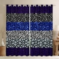 thumbnail image 1 of Glitter Diamond Curtains Leopard Curtains & Drapes Cheetah Print 30%-50% Blackout Curtains For Living Room, Animal Print Curtains & Drapes 42''Wx84''L (No Glitter No Sequin), 1 of 6