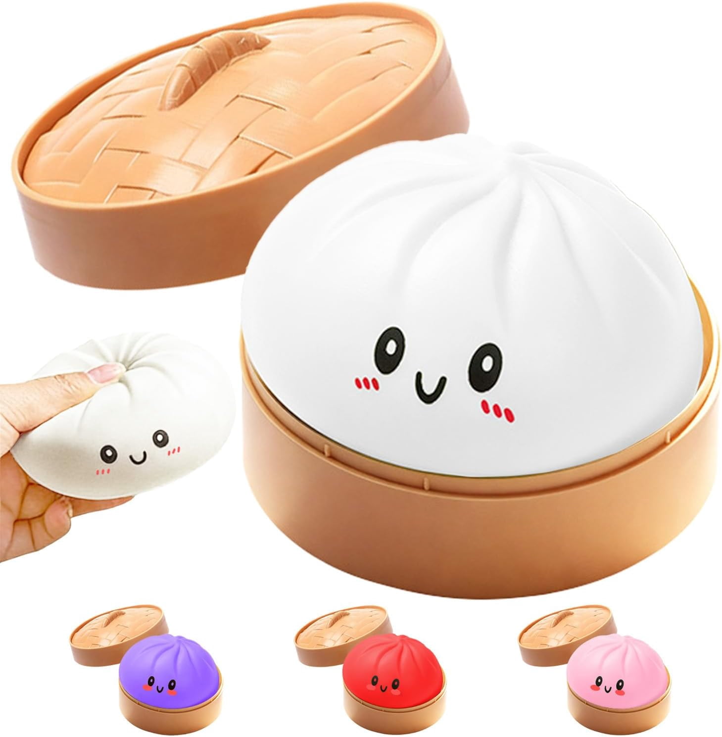 Glitter Dumpling, 2026 New Glitter Dumpling Squeeze with Box, Dumplings ...