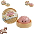 thumbnail image 1 of Glitter Dumpling, Glitter Dumpling Squishy Box, Dumplings Squishy, Anxiety Relief Fidget, 1 of 5