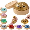 thumbnail image 1 of Glitter Dumpling Squishy Toys with Steamer Box, Glitter Dumpling Squishies Mystery Box Squeeze Toys, Squishy Dumpling Fidget Toys for Adults, Stress Relief Sensory Toys(Gold), 1 of 10