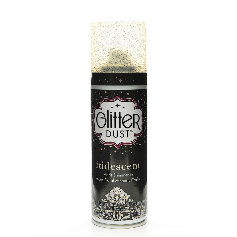 Glitter Dust Ultra Fine Spray iridescent, 3.39 oz. (pack of 2) 