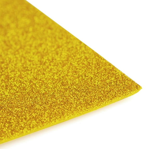 Glitter EVA Foam Sheet, 13-inch x 18-inch, 10-Piece