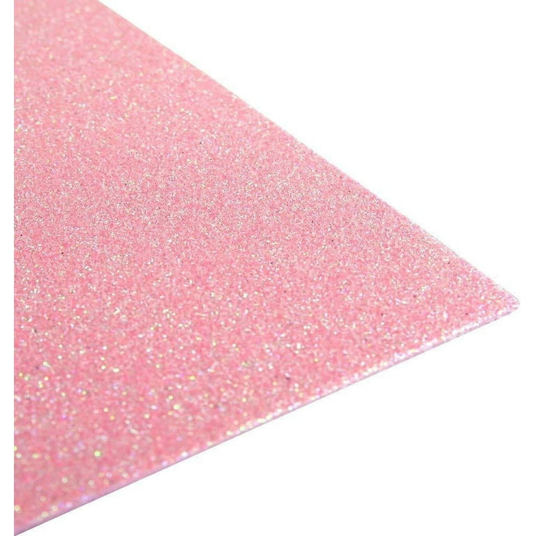 9 x 12 Craft Glitter Foam Sheet Pink 1 Piece