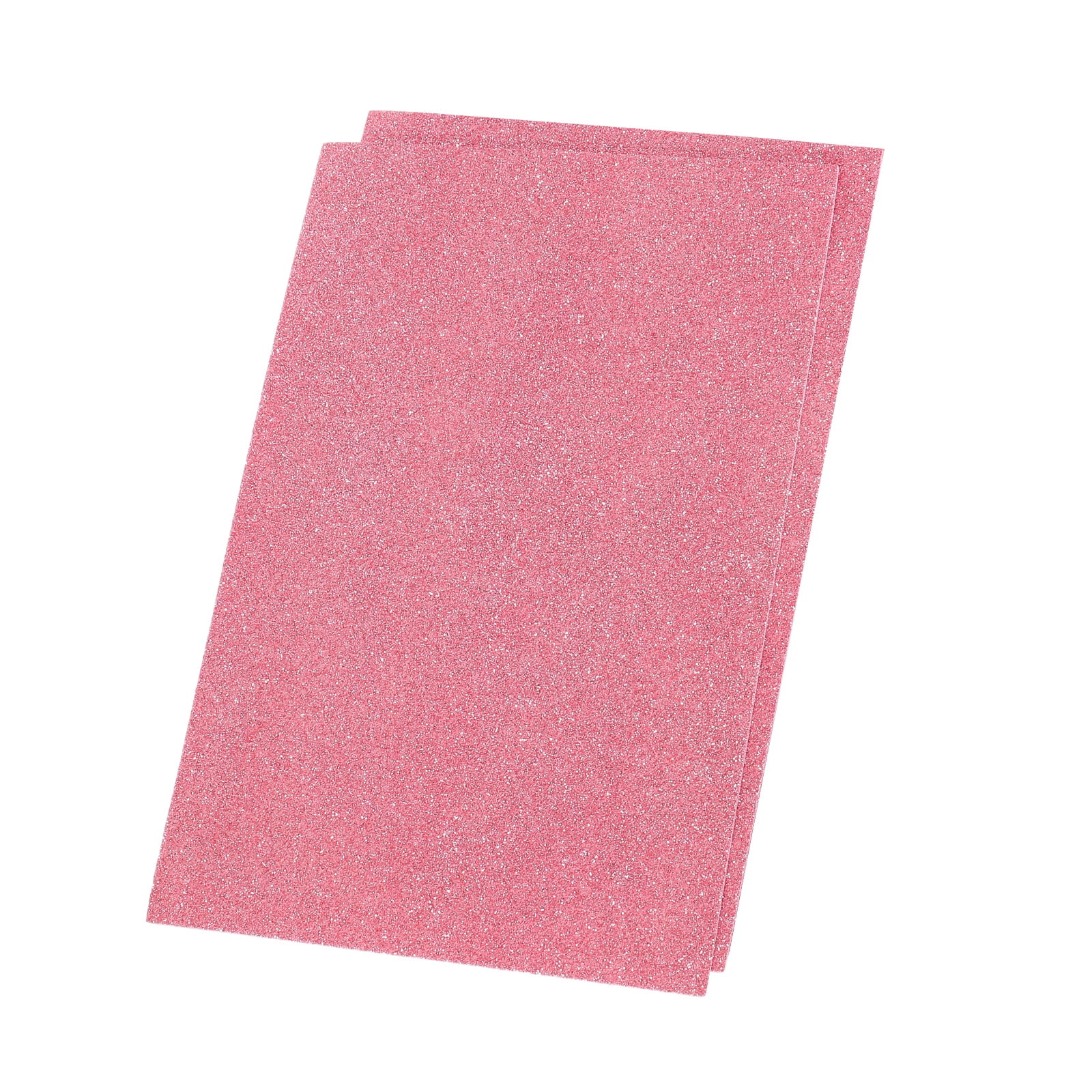 Glitter EVA Foam Sheets Soft Paper NonAdhesive 11.8 x 7.8 Inch Pink 2