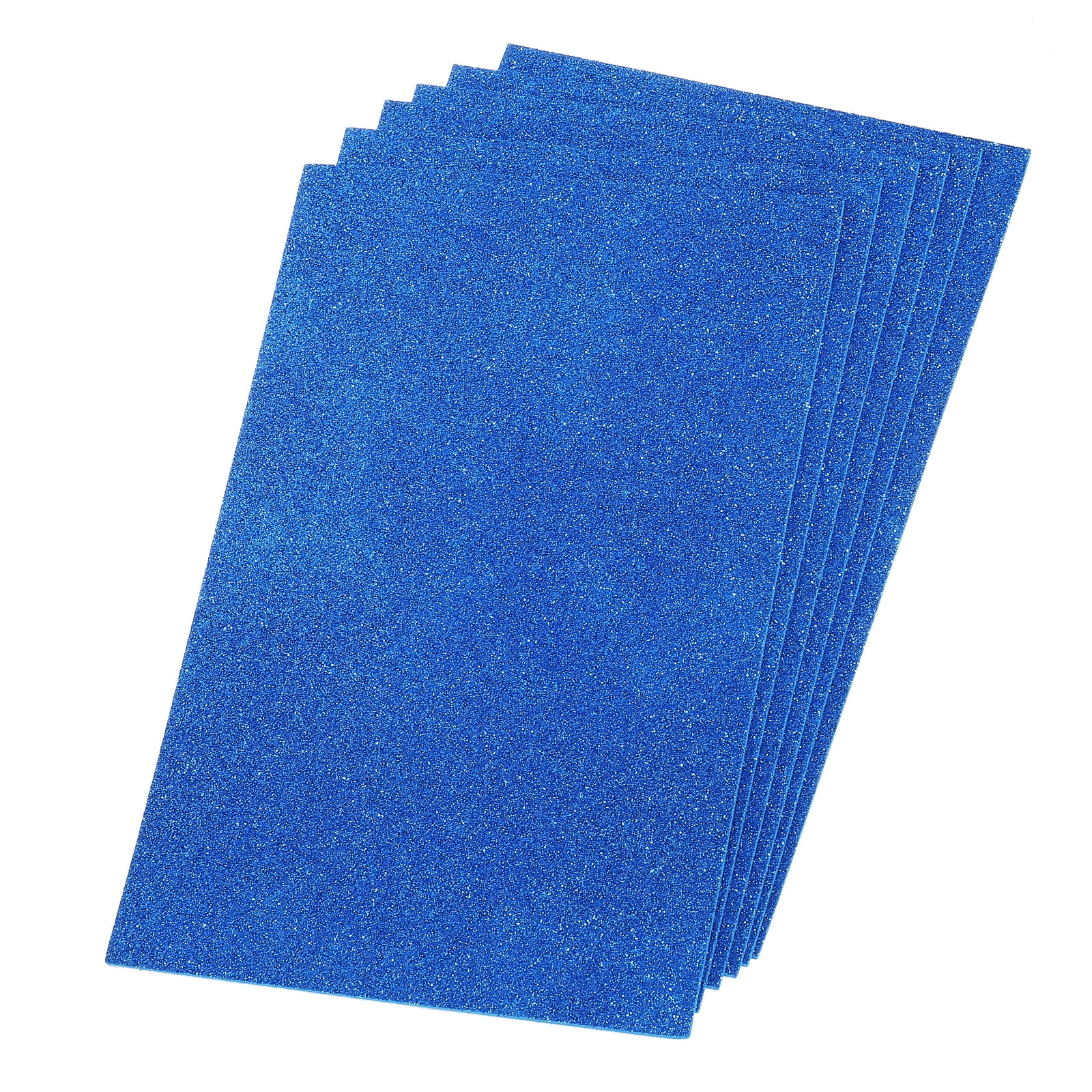 Glitter EVA Foam Sheets Soft Paper SelfAdhesive 11.8 x 7.8 Inch Dark