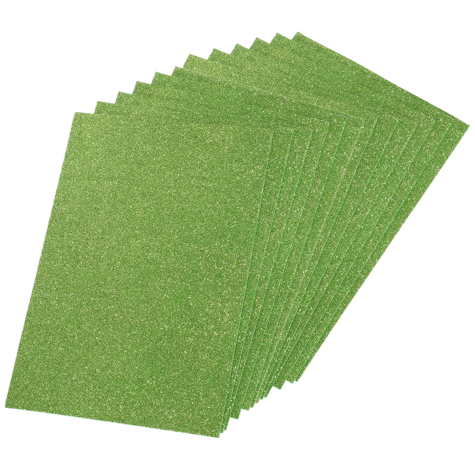 Glitter EVA Foam Sheets Soft Paper Self-Adhesive 11.8x7.8 Inch Dark ...