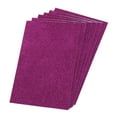 thumbnail image 1 of Glitter EVA Foam Sheets Soft Paper Self-Adhesive 11.8x7.8 Inch Dark Purple 6 Pcs, 1 of 7