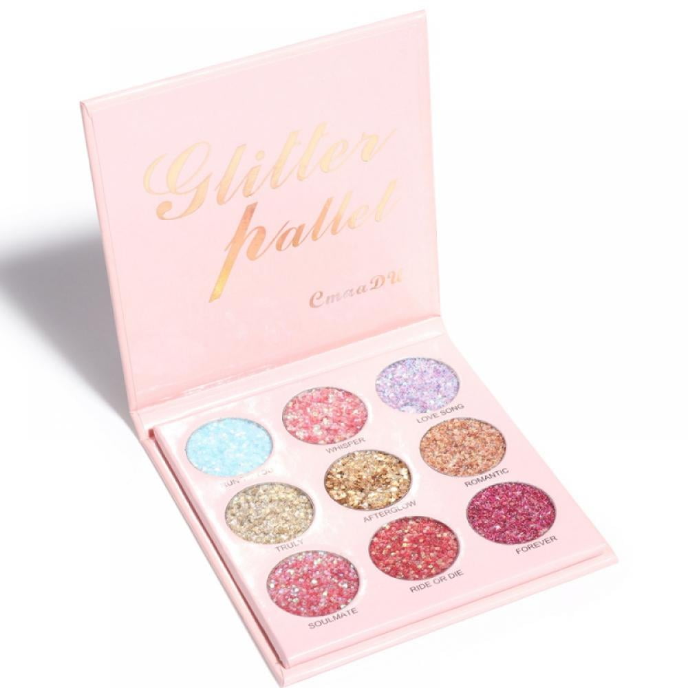 Professional Korean Glitter Eyeshadow Palette Shimmer & Bright, Sequins &  Ungloved Face Shadow For Makeup Artists 230808 From Lian07, $8.37