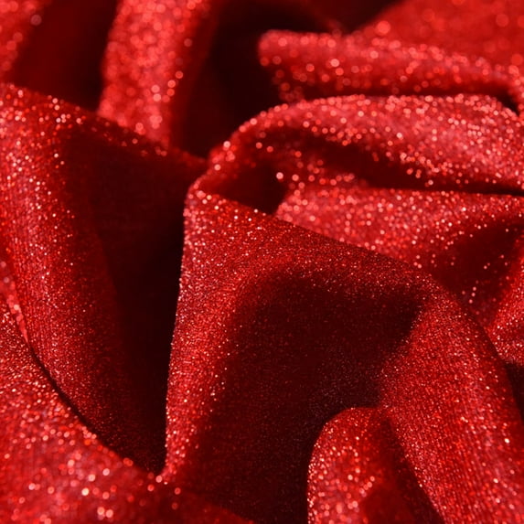 Glitter Fabric Starry Shiny Design Polyester Diy Craft Material For Decorations 1X1.5M In Black Silver Burgundy Red Blue Light Blue Dark Violet Pink Red