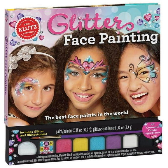 Glitter Face Painting, (Hardcover)
