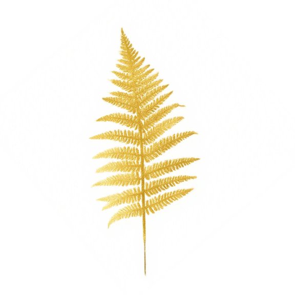 Glitter Fern Leaf Bush Picks, Sparkling Tropical Stems for Christmas Wreaths, Wedding Bouquets, Holiday Tree and Floral Decorations