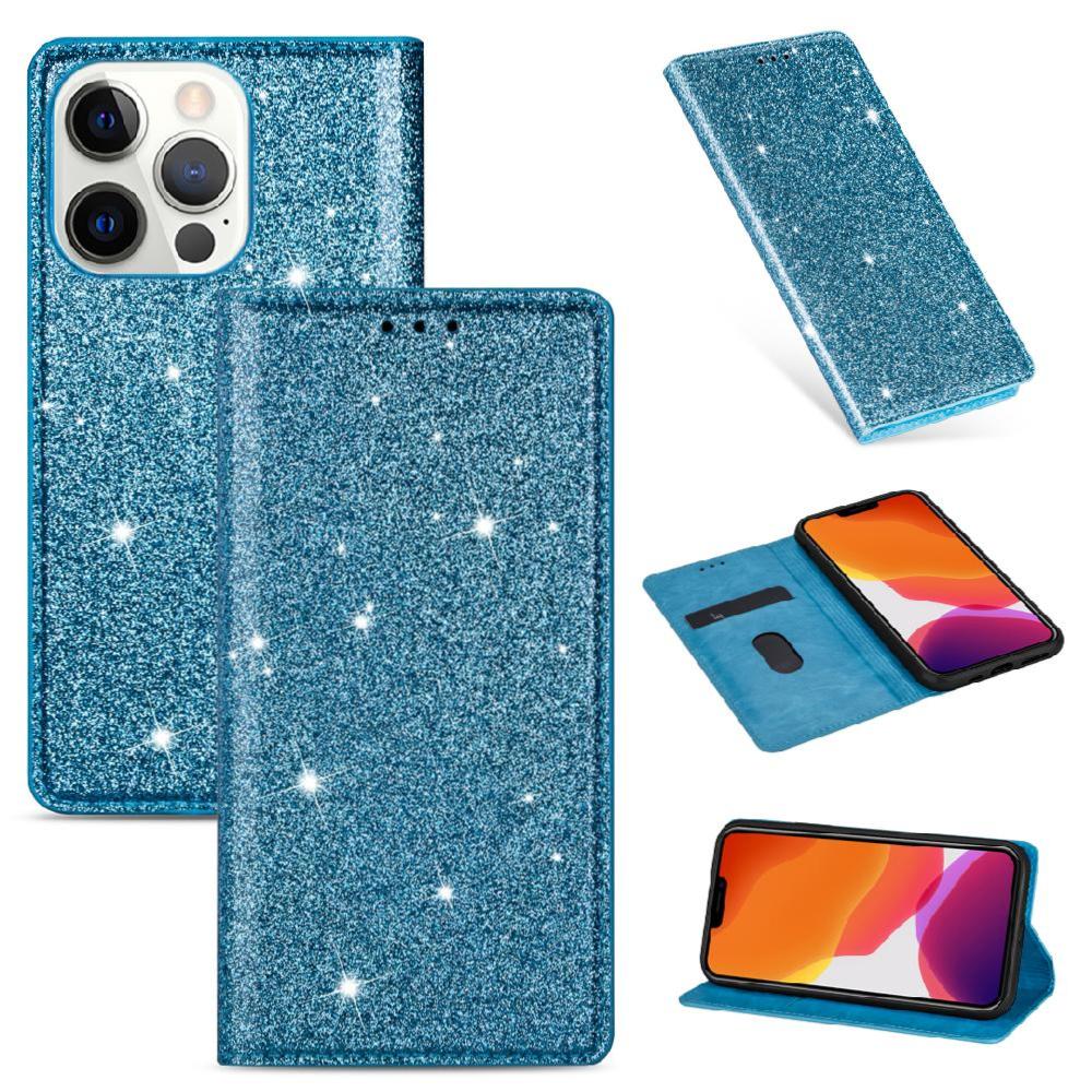 Glitter Flip Case For IPhone 13 Pro Flip Case Wallet Closure