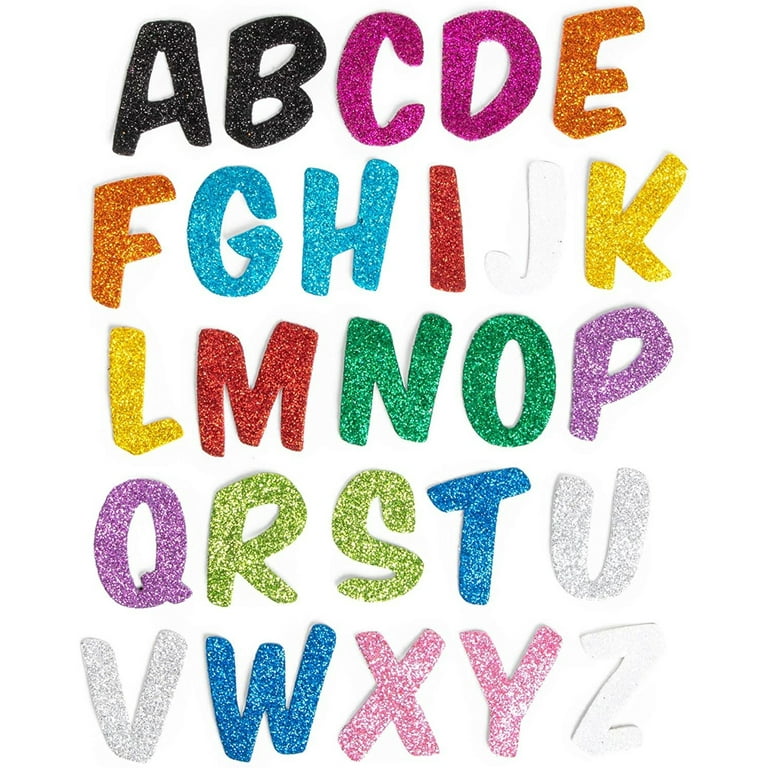 50 Sets Alphabet Letters Labels A To Z Self Adhesive Stickers