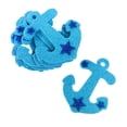 thumbnail image 1 of Glitter Foam Nautical Anchor Cut-Outs, Blue, 3-1/4-Inch, 10-Count, 1 of 1