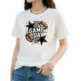 thumbnail image 1 of Glitter Football Shirt – Sparkle Game Day Tee, 1 of 7