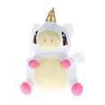 thumbnail image 1 of Glitter Galaxy 12-Inch Rainbow Hair White UniCow Collectible Plush, 1 of 8