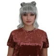 thumbnail image 1 of Glitter Galaxy Space Buns Wig, 1 of 8