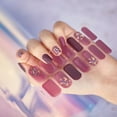 thumbnail image 1 of Glitter Gel Nail Wraps – Full Coverage Glitter Nail Strips, Easy Application No Glue Required, Waterproof Long-Lasting Nail Art Stickers, 1 of 10