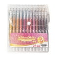 thumbnail image 1 of Glitter Gel Pen Set for Coloring And Art Projects, Metallic Gel Ink Markers with Smooth Application, Premium Artist Pens for Adult Coloring Books Drawing And Creative Design, Pen Set X1, 1 of 9