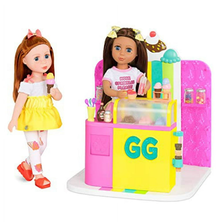 Glitter Girls Sweet Shop Toy Food - Candy Shop Playset With 237 Pieces For  14 Inch Dolls - Pretend Play Toys For 3+ Year Old Girls