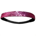 thumbnail image 1 of Glitter Headband Girls Headband Sparkly Hair Head Band Dark Pink, 1 of 1