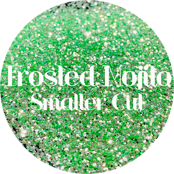 Glitter Heart Co. Glitter - High Quality Polyester Glitter - Frosted Mojito - Green Glitter - 2 oz Bag