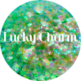 thumbnail image 1 of Glitter Heart Co. Glitter - High Quality Polyester Glitter - Lucky Charm - Iridescent Green Chunky &ndash; 1 oz Bag, 1 of 2