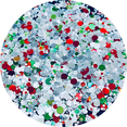 thumbnail image 1 of Glitter Heart Co. - High Quality Polyester Glitter - 1oz Bag - Christmas Morning - Christmas Chunky Mix, 1 of 2