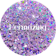 thumbnail image 1 of Glitter Heart Co. - High Quality Polyester Glitter - 2 oz Bag - Mermazing - Holographic Purple Chunky Mix, 1 of 2