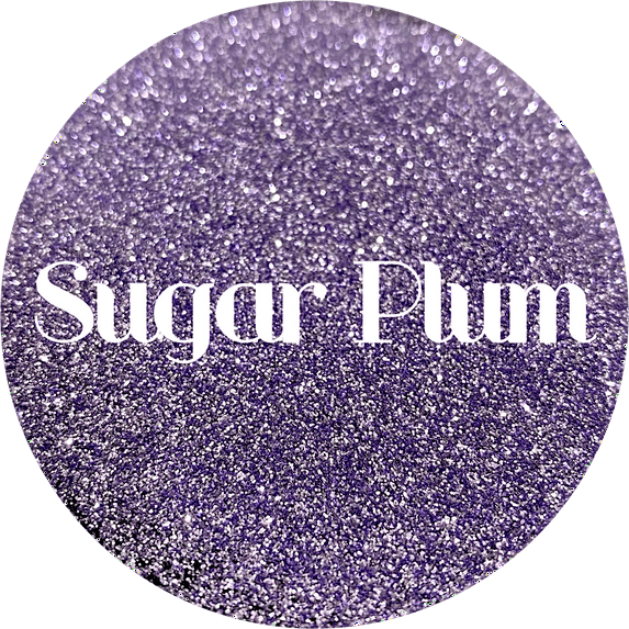 Glitter Heart Co. - High Quality Polyester Glitter - 2oz Bag - Sugar Plum - Metallic Purple Fine