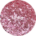 thumbnail image 1 of Glitter Heart Co. - High Quality Polyester Glitter - Cashmere - 2oz Bottle - Metallic Pink Chunky Mix, 1 of 2