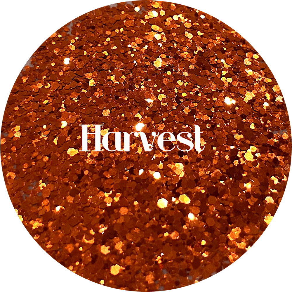 Glitter Heart Co High Quality Polyester Glitter Harvest 2oz Bag