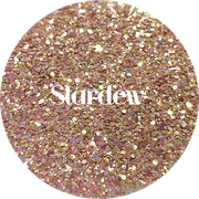 Glitter Heart Co. - High Quality Polyester Glitter - Stardew - 2 oz Bottle - Holographic Rose Gold Mix