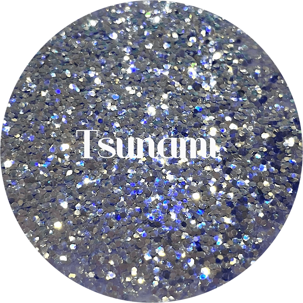 南浩二&Cnstrctrs LEGENDARY GLITTER ALIVE Glitter Heart Co. - High Quality Polyester Glitter - Tsunami - 2oz