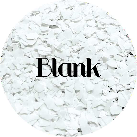 Glitter Heart Co. - White Paint Chips - Glitter for Him - Blank - 2 oz Bag