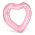 thumbnail image 1 of Qoosea Inflatable Pool Floats for Adults, Heart Shaped Swim Ring Swimming Tube Summer Water Fun Beach Pool Party Toys Large Swimming Circle, 1 of 8