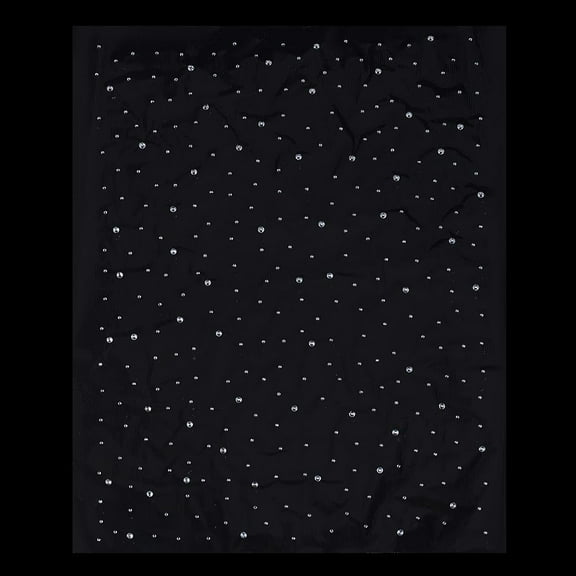 Glitter Hotfix Rhinestone(Hot Melt Adhesive On The Back) Costume Accessories Flat Round Crystal 340x279x2mm Rhinestone: 2mm & 3.5mm 10 sheets