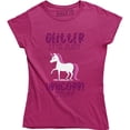thumbnail image 1 of Glitter It's Just Unicorn Stuff - Rainbow Unicorn Women's T-Shirt, 1 of 4
