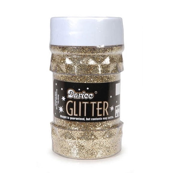 Glitter Jar - Gold - Big Value - 4 ounces