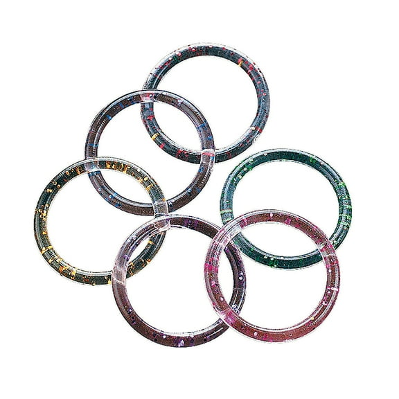 Glitter Jelly Rings - Jewelry - 144 Pieces