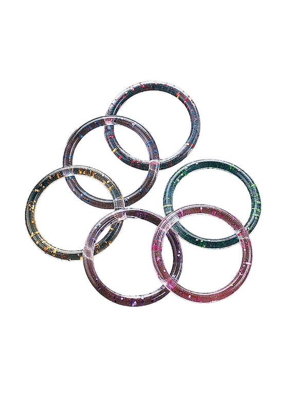 Glitter Jelly Rings - Jewelry - 144 Pieces