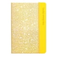 thumbnail image 1 of Glitter Journal, A5 Hardcover Lined Notebook, for Back to School Prep, Writing, Note Taking and Office Use, by Cosmug, Yellow, 1 of 4