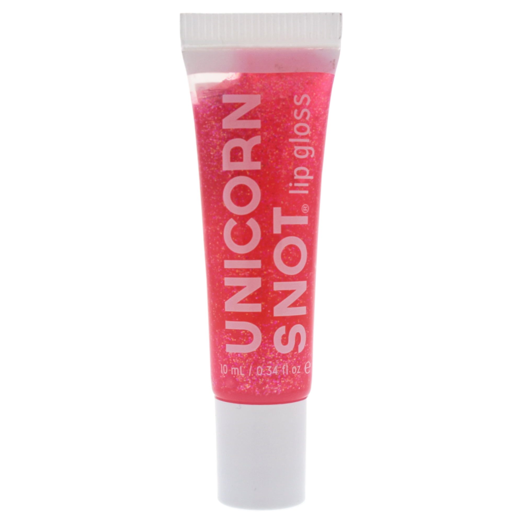Glitter Lip Gloss Pink by Unicorn Snot for Women 0.34 oz Lip Gloss