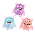 thumbnail image 1 of Glitter Little Monster Squishy Squeeze Toy with Random Color, 1 Piece, for Kids and Adults, Relaxation Toy, 1 of 6