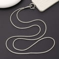 thumbnail image 1 of Glitter Luxury Phone Accessories Bright Bling Bling Rhinestone Phone Lanyard Phone Case Chain Straps Hanging Cord Phone Anti-lost Rope SILVER, 1 of 7