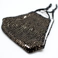thumbnail image 1 of Glitter Mask Sequin Sparkly Bling Reusable Cotton Face Covering 2-Layer Womens Fashion Masks With Filter Pocket Washable Water Resistant For Adults, 1 of 2