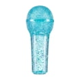 thumbnail image 1 of Glitter Microphone Shaped Squishy Toy with Sparkly Design, Sky Blue, for Kids and Teens, Sensory Squeeze Toy, 1 of 3