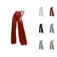 thumbnail image 1 of Glitter Pants Women 2026 Fashion Sequin High Waisted Flowy Loose Shiny Wide Leg Rave Pants, 1 of 6